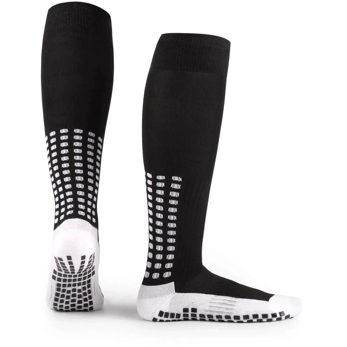 Grip Socks Football Knee Socks - LUX - Black LUX Sports