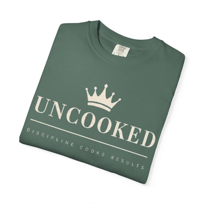 Uncooked Crown T-Shirt — Minimalist Royal Graphic Tee