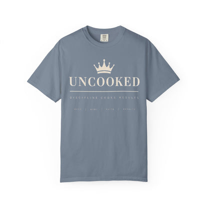Uncooked Crown T-Shirt — Minimalist Royal Graphic Tee