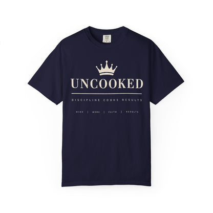 Uncooked Crown T-Shirt — Minimalist Royal Graphic Tee