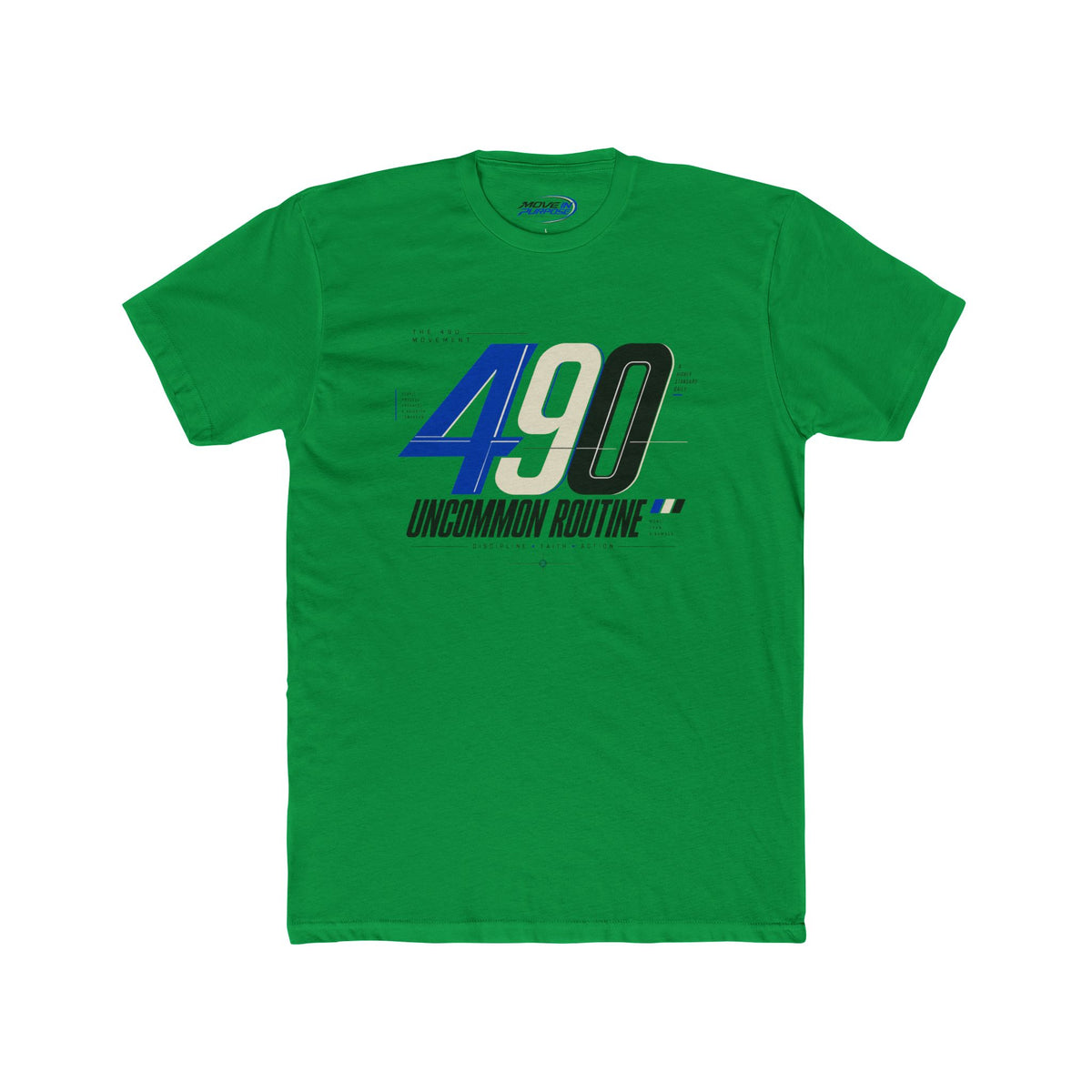 490 Uncommon Routine Tee — Athletic Vintage Graphic T-Shirt