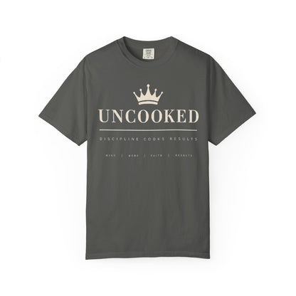 Uncooked Crown T-Shirt — Minimalist Royal Graphic Tee
