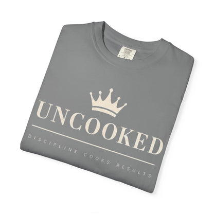Uncooked Crown T-Shirt — Minimalist Royal Graphic Tee