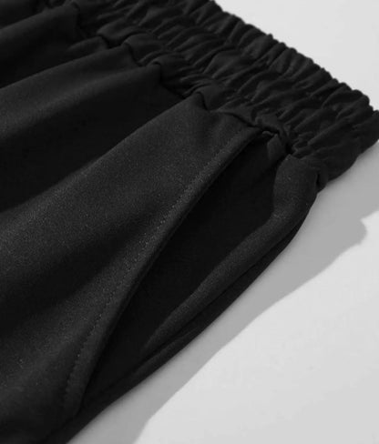 Men’s Black Sleeveless Hoodie & Shorts Set 🌴 VibeFlex Sports