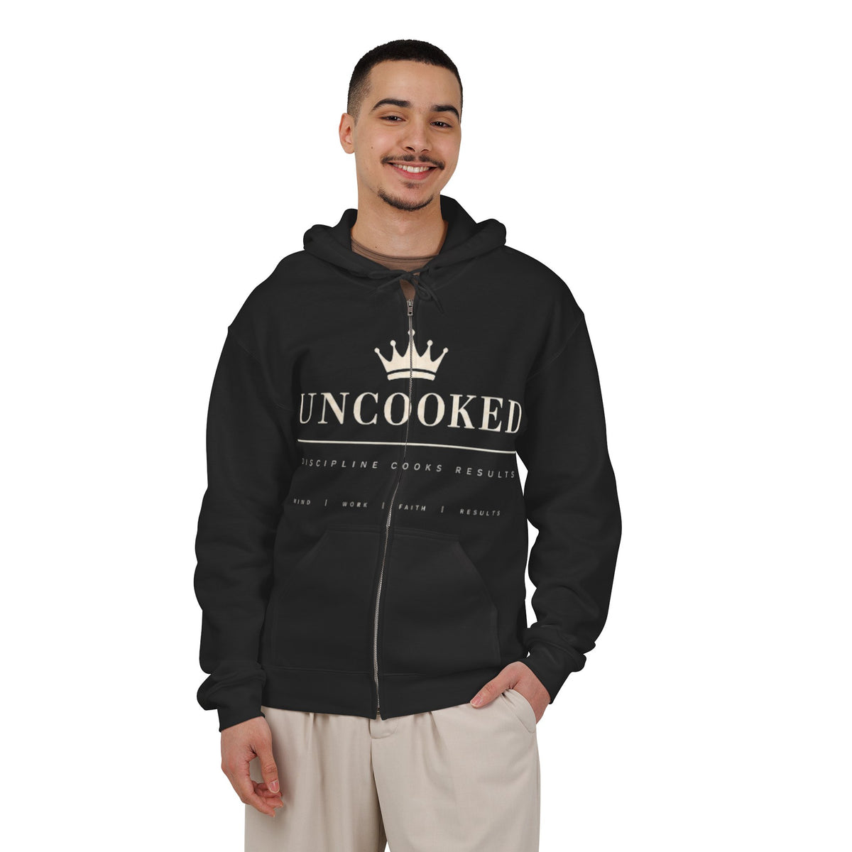 #UNCOOKED Zip Hoodie