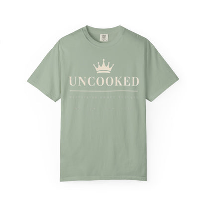 Uncooked Crown T-Shirt — Minimalist Royal Graphic Tee