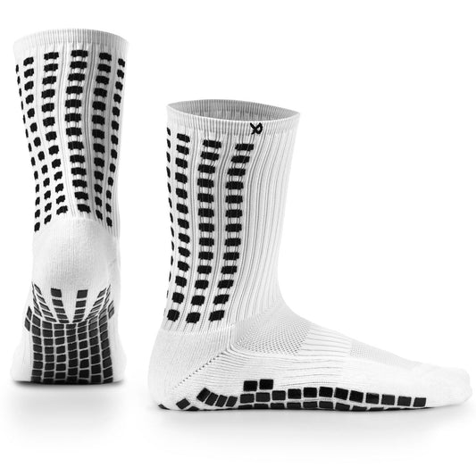 Grip Socks Football - Calf Socks - White - LUX LUX Sports