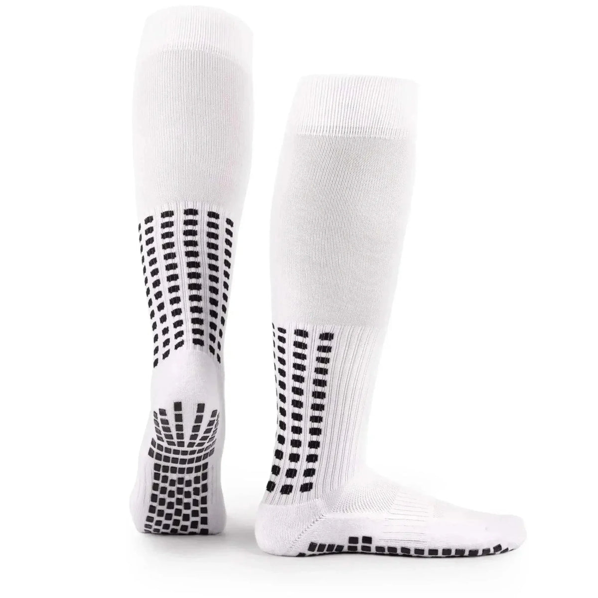 Grip Socks Football Knee Socks - LUX - White LUX Sports