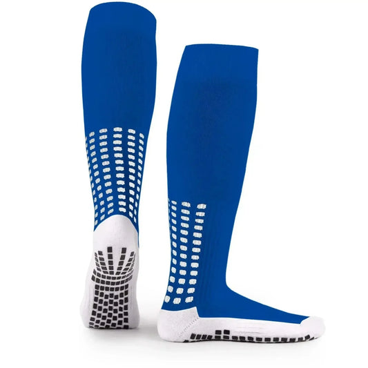 Grip Socks Football Knee Socks - Blue - LUX LUX Sports