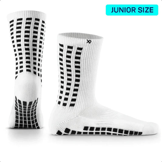 Grip Socks Football - Calf Socks - White - LUX - White / Small LUX Sports