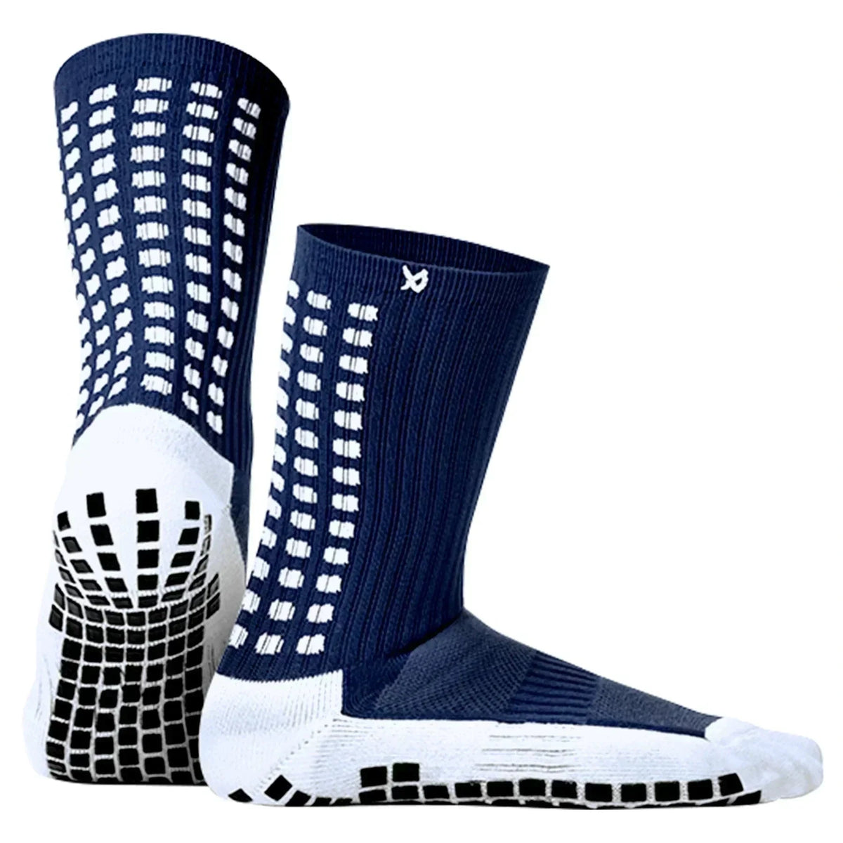 Grip Socks Football - Calf Socks - Navy Blue - LUX LUX Sports