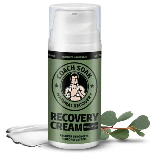 Coach Soak Magnesium Recovery Cream | Fast Muscle Relief - Eucalyptus Angles90®