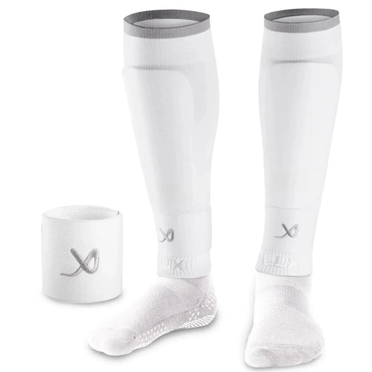 Football Sleeves - White - LUX LUX Sports